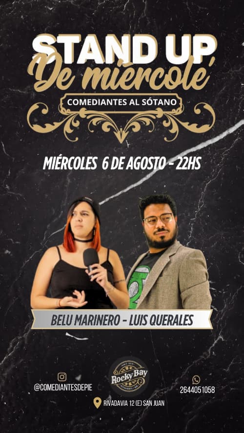 Stand Up de Miercole': Belu Marinero - Luis Querales
