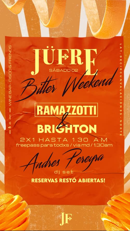 Bitter Weekend - Andres Pereyra Dj Set