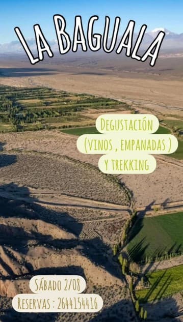 Degustacion de Vinos, Empanadas & Trekking
