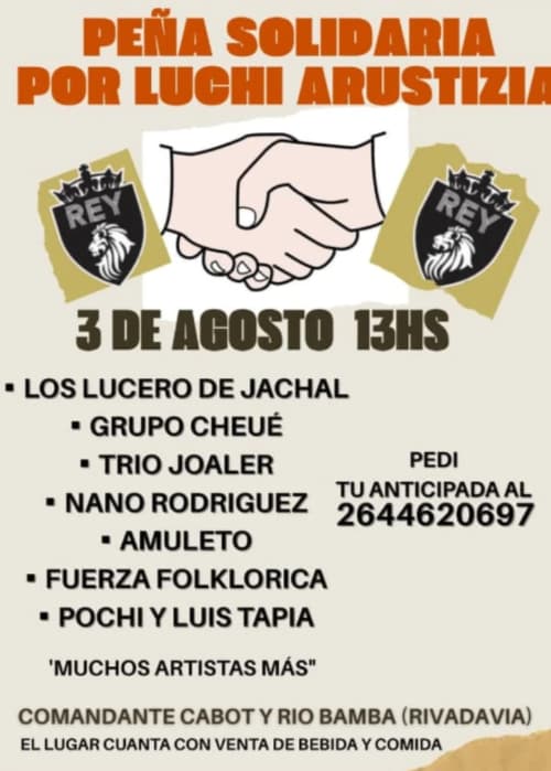 Peña Solidaria por Luchi Arustizia