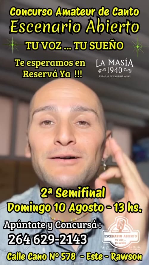 2° Semifinal Escenario Abierto- LA MASÍA 1940