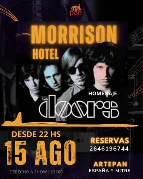 Morrison Hotel - Homenaje a The Doors