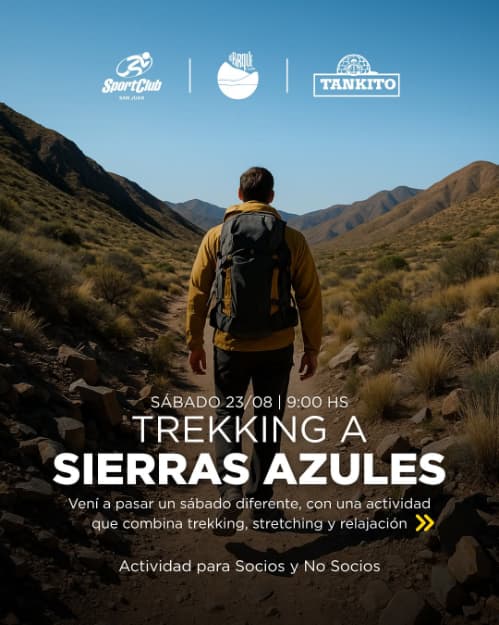 Trekking a Sierras Azules