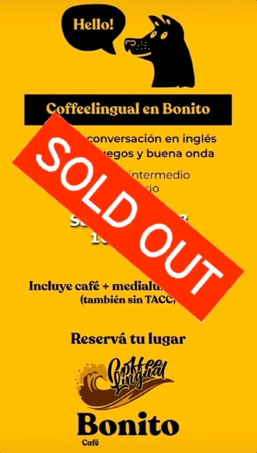 Agotado > Coffeelingual