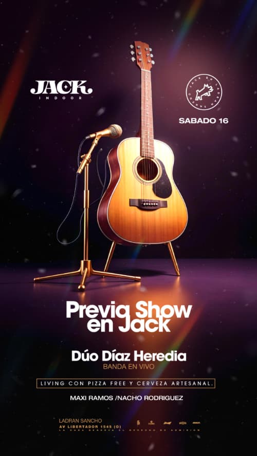 Previa Show en Jack - Duo Diaz Heredia