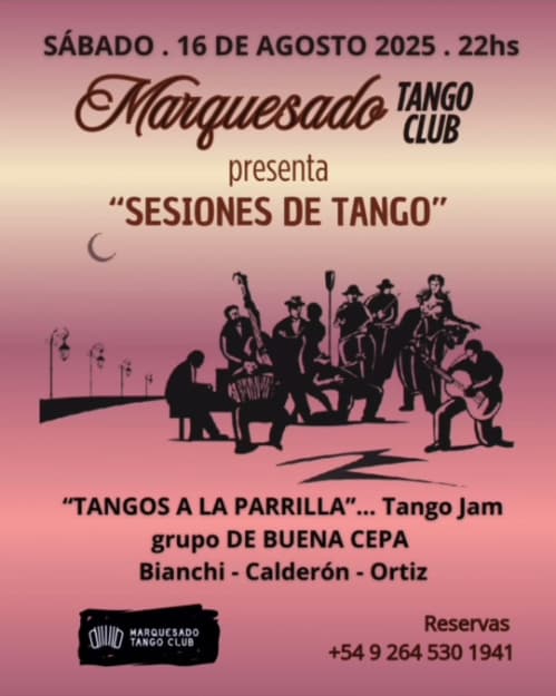 Marquesado Tango Club presenta: "Sesiones de Tango"