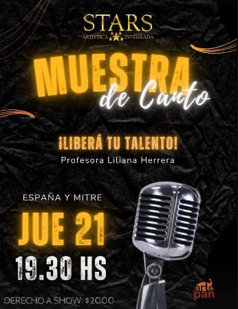 Muestra de Canto - Stars Artistica Integrada