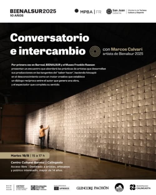 Conversatorio e Intercambio con Marcelo Calvari