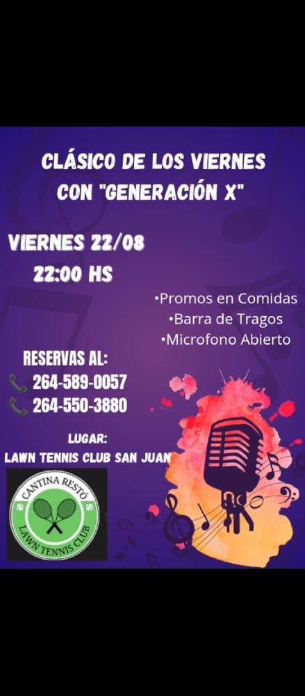 CLÁSICO DE LOS VIERNES CON GENERACION "X"