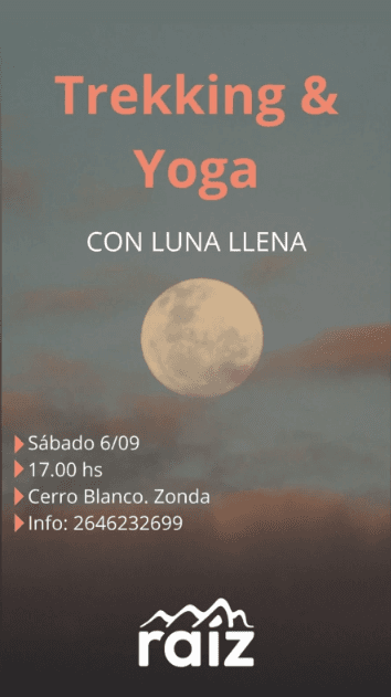 Trekking & Yoga con Luna Llena