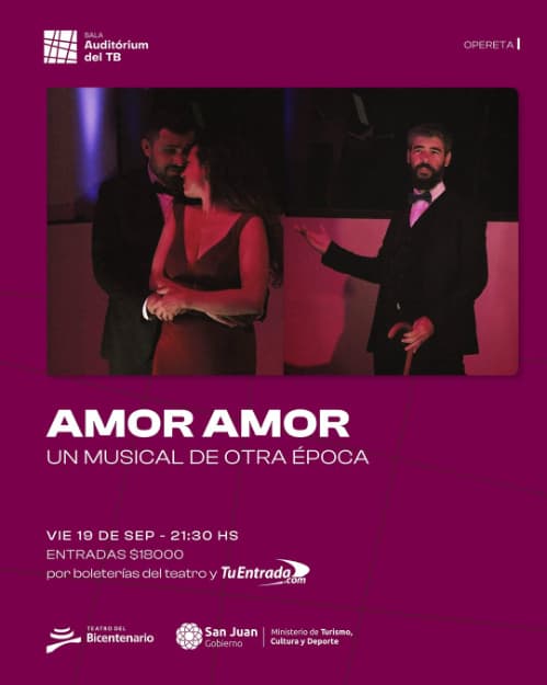 "Amor Amor" - Un Musical de Otra Epoca