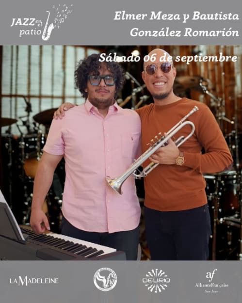 Jazz en el Patio: Elmer Meza & Bautista Gonzalez Romarion