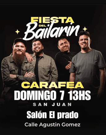 Reprogramado > Fiesta del Bailarin - Carafea