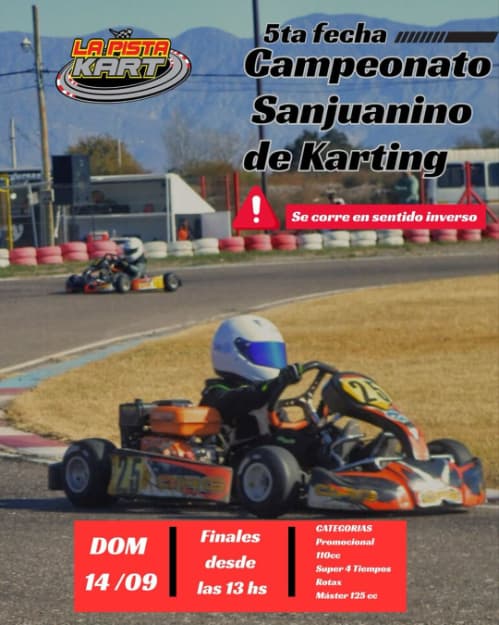 5ta Fecha Campeonato Sanjuanino de Karting
