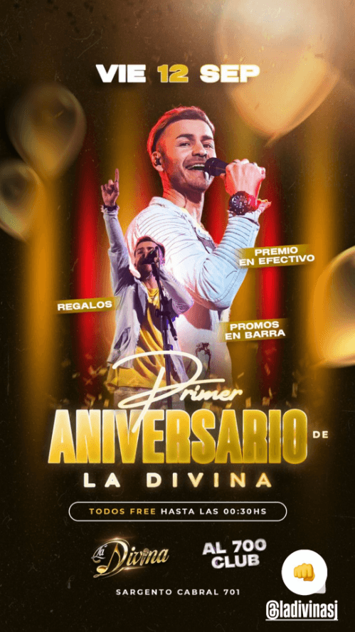 Primer Aniversario de La Divina