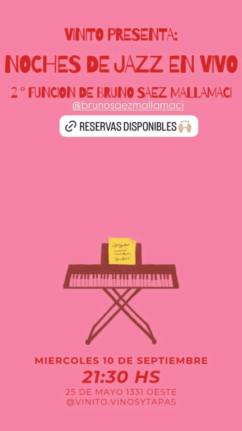 Noche de Jazz - 2º Funcion de Bruno Saez Mallamaci