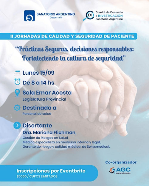 II Jornadas de Calidad & Seguridad de Paciente