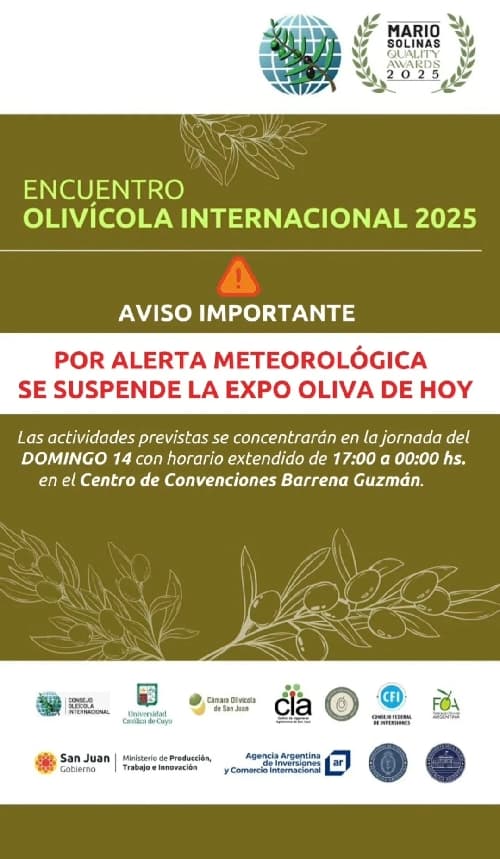 Suspendido > Expo Olivicola