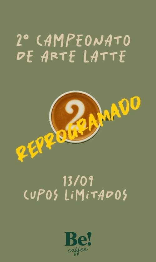 Suspendido > 2º Campeonato de Arte Latte