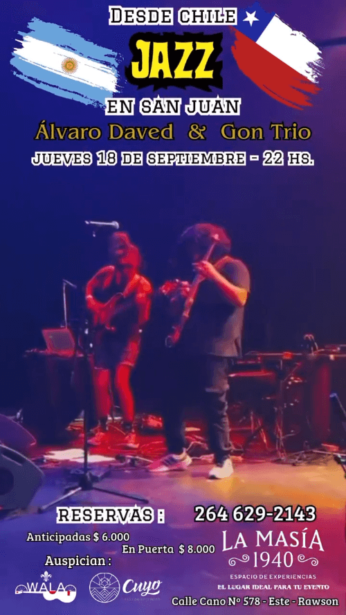 Jazz International: Alvaro Daved & Gon Trio