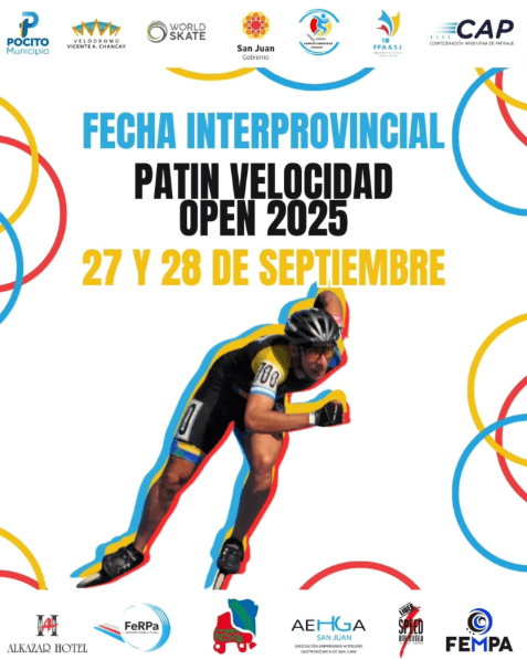 Fecha Interprovincial Patin Velocidad Open 2025