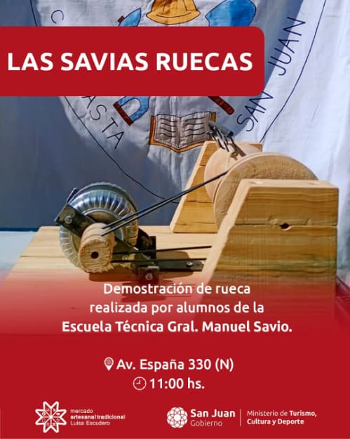 Demostracion de Ruecas - Las Savias Ruecas