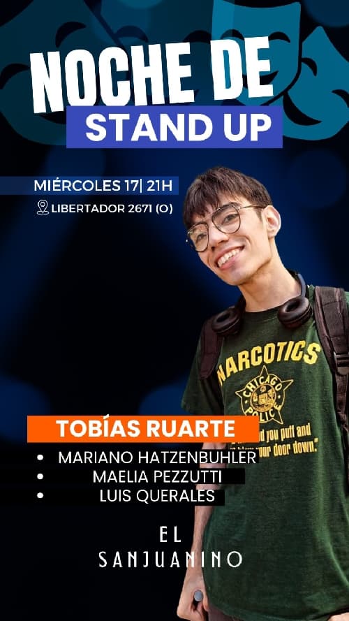 Noche de Stand Up - Tobias Ruarte