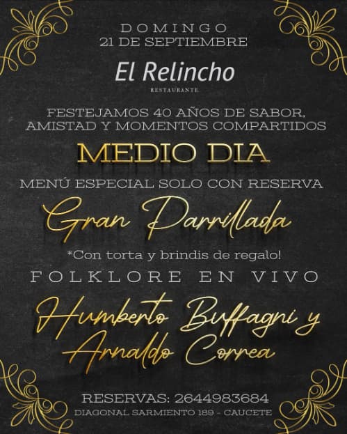 40 Años de el Relincho - Humberto Buffagni y Arnaldo Correa