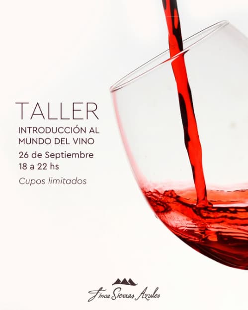 Taller de Introduccion al Mundo del Vino