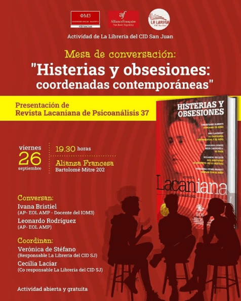 Mesa de Conversacion - "Histerias & Obsesiones: Coordenadas Contemporaneas"