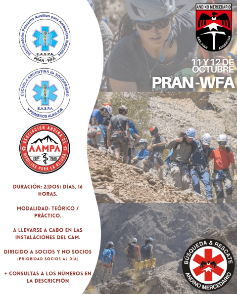 Curso WFA - Wilderness First Aid