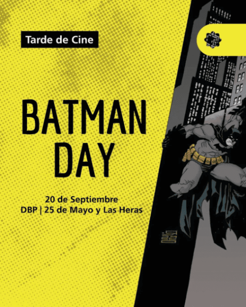 Tarde de Cine - Batman Day