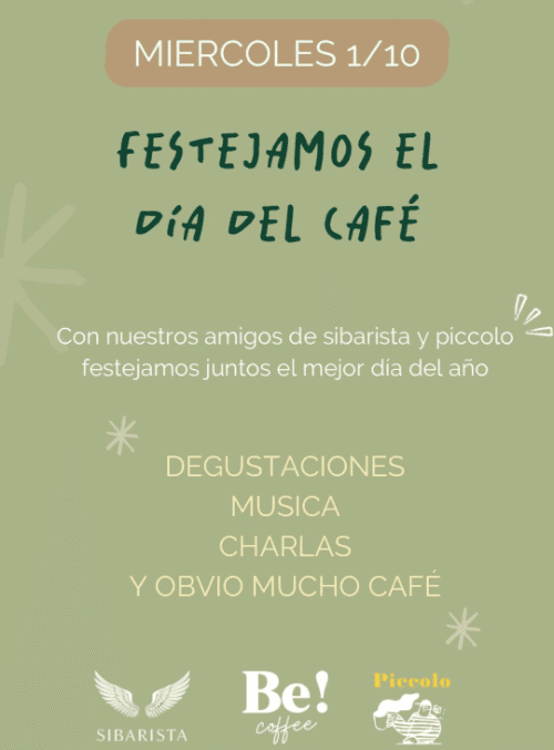 Festejamos el Dia del Cafe
