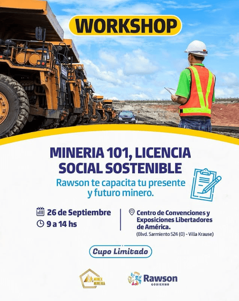 Workshop - Mineria 101, Licencia Social Sostenible