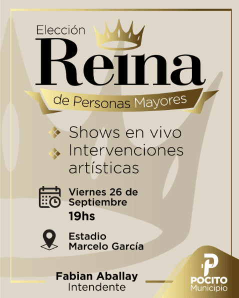 Eleccion Reina de Personas Mayores