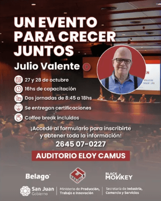 Julio Valente - Un Evento para Crecer Juntos