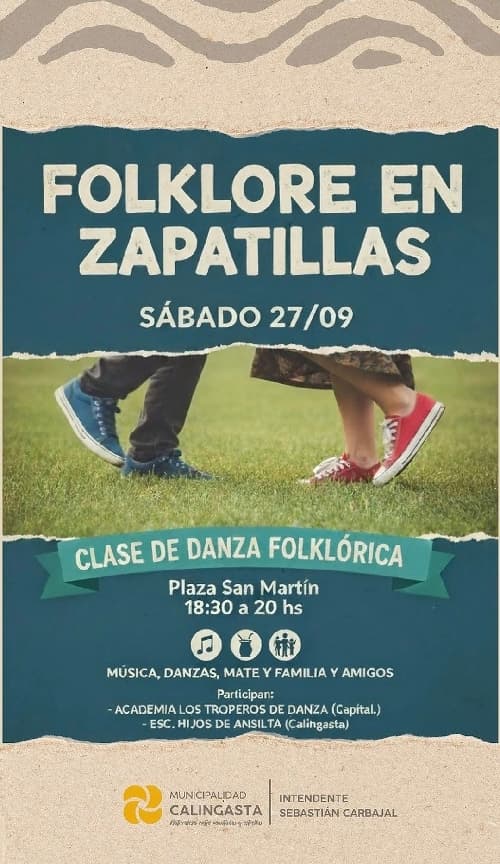 Folklore en Zapatillas