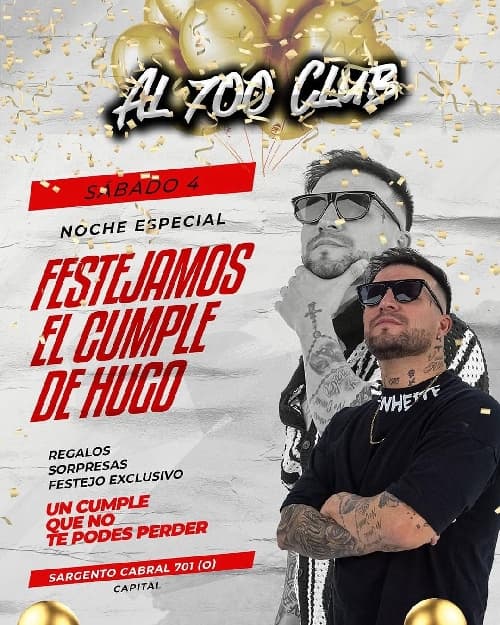 Festejamos el Cumple de Hugo