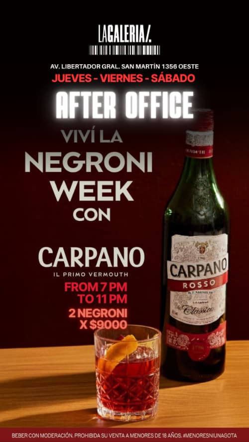 After Office - Negroni Week
