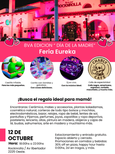 Feria Eureka: Edicion Dia de la Madre