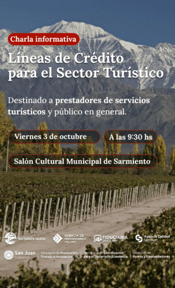 Charla Informativa - Lineas de Credito para el Sector Turistico