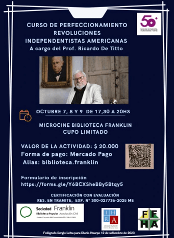 Curso de Perfeccionamiento Revoluciones Independientes Americanas