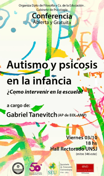 Conferencia Autismo & Psicosis en la Infancia
