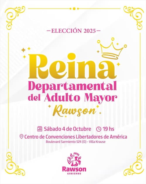 Eleccion Reina Departamental del Adulto Mayor