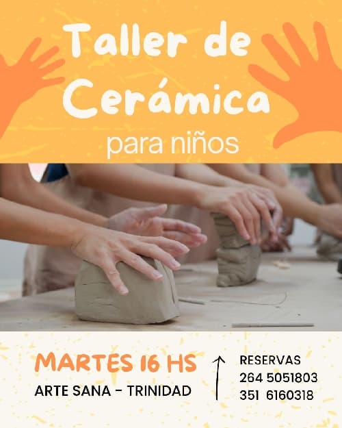 Taller de Cerámica para niños