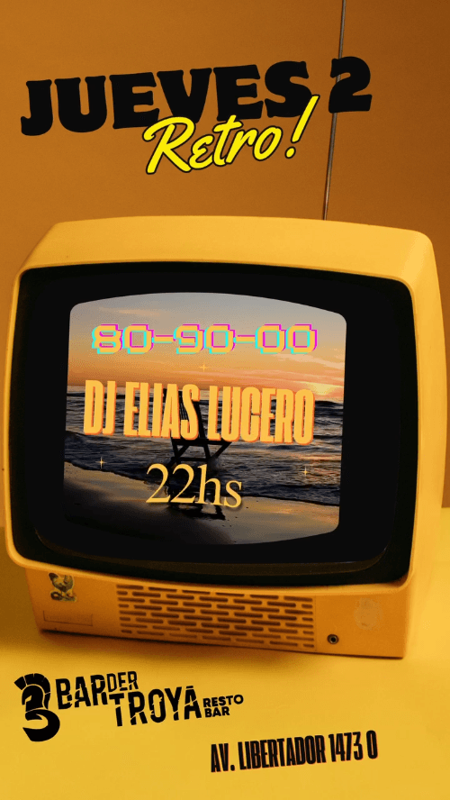 Jueves Retro - Elias Lucero Dj Set