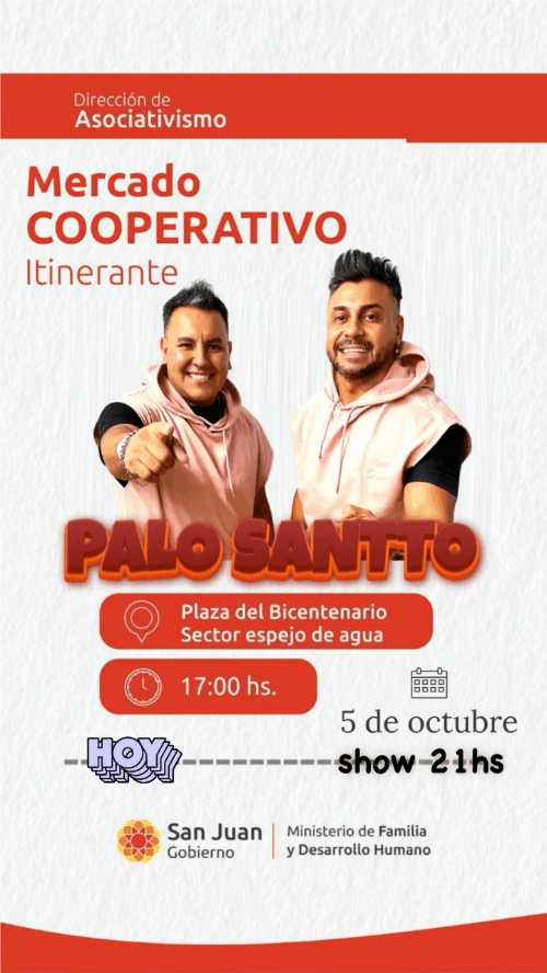 Mercado Cooperativo Itinerante - Palo Santto