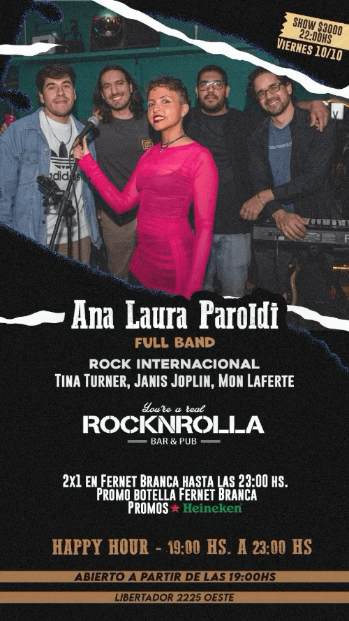 Ana Laura Paroldi Full Band