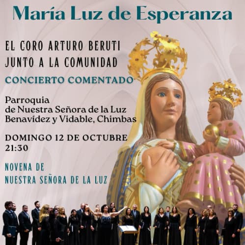 Concierto Comentado de el Coro Arturo Beruti junto a la Comunidad