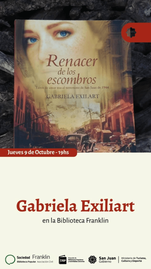 Presentacion de Libro: "Renacer de los Escombros"